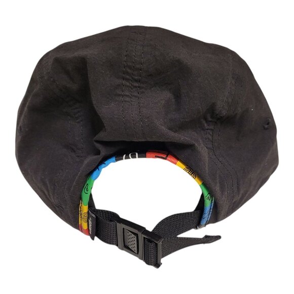 Vans Spirit Black Cap With Multicolor Brim Adjustable Strap - Picture 3 of 6